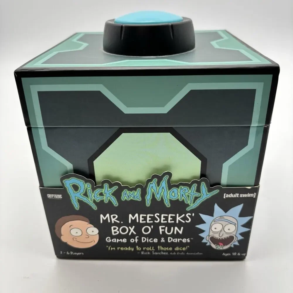 Mr. Meekseeks' Box O' Fun, Dice Table Top Game Complete. Very Good Condition.